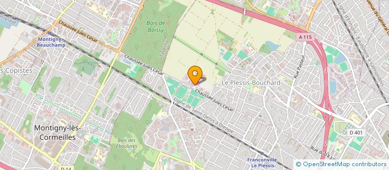 localisation de l'entreprise SAMVISUELS à LE PLESSIS-BOUCHARD