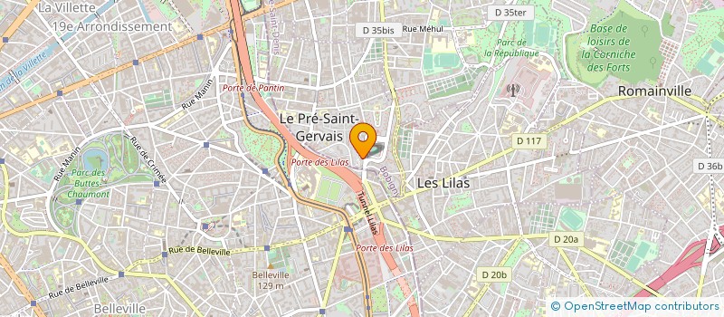 localisation de l'entreprise SAMWELL SECURITY PRIVE à LE PRE-SAINT-GERVAIS
