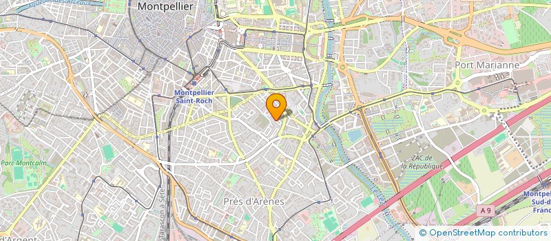 localisation de l'entreprise SAMY à MONTPELLIER
