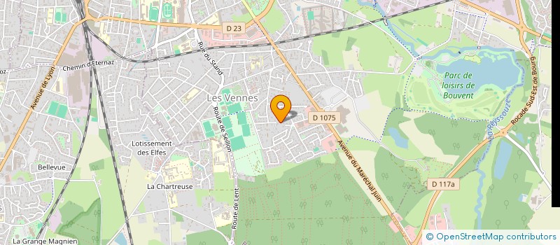 localisation de l'entreprise SAMY à BOURG-EN-BRESSE