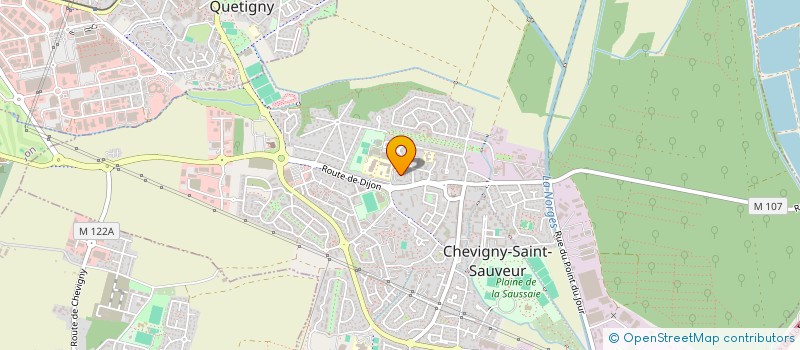 localisation de l'entreprise SAMY AUTO 21 à CHEVIGNY-SAINT-SAUVEUR