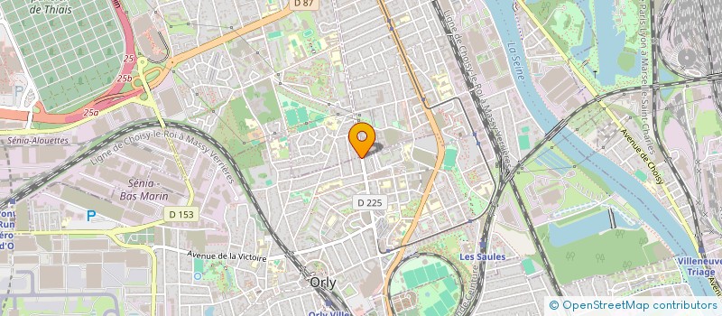 localisation de l'entreprise SAMY COIFFURE  ORLY
