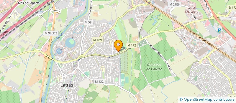 localisation de l'entreprise SAMY JET SKI  LATTES