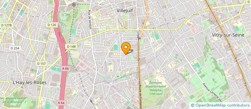 localisation de l'entreprise SAMY MOUHOU  VILLEJUIF