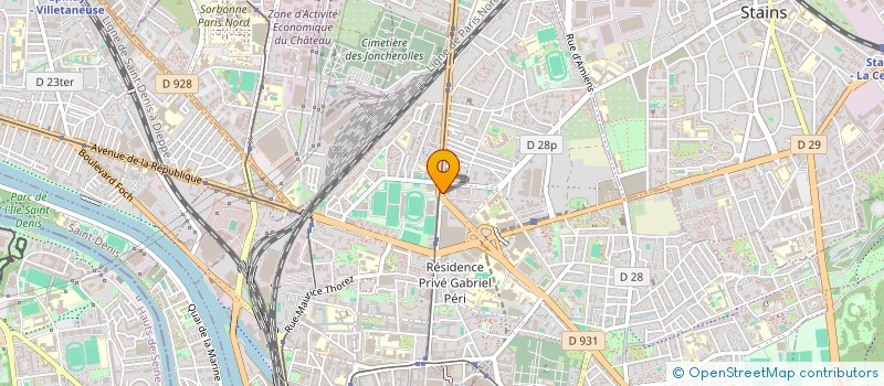 localisation de l'entreprise SAMY PLOMBERIE SERVICE à SAINT-DENIS