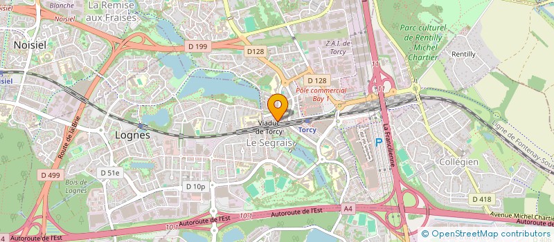 localisation de l'entreprise SAMY TAXI  TORCY