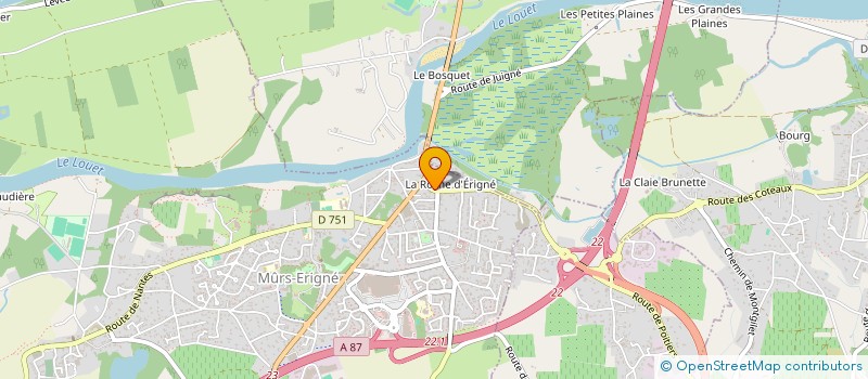 localisation de l'entreprise SAMYA  MURS-ERIGNE