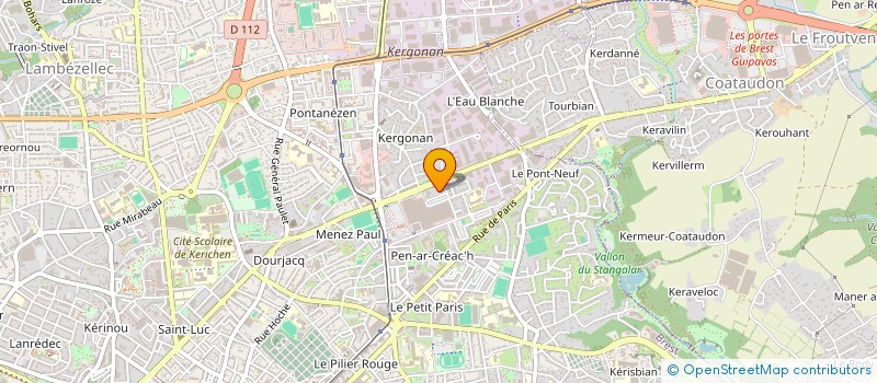 localisation de l'entreprise SAMYASSINE  BREST