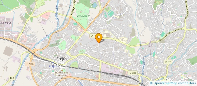 localisation de l'entreprise SAMYDRIVER à FREJUS