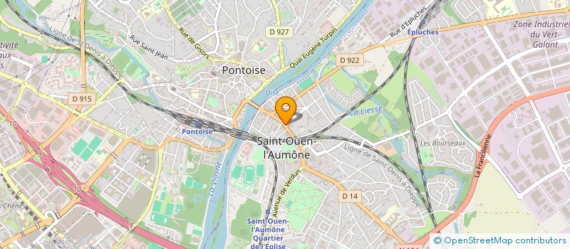 localisation de l'entreprise SAMYIN  SAINT-OUEN-L'AUMONE