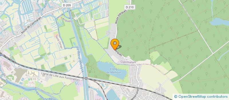 localisation de l'entreprise SAMYN MICKAEL  CLAIRMARAIS