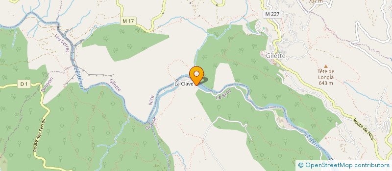 localisation de l'entreprise SAN 06  LE BROC