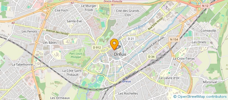 localisation de l'entreprise SAN à DREUX