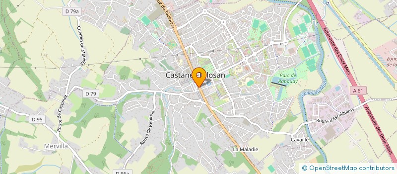 localisation de l'entreprise SAN à CASTANET-TOLOSAN