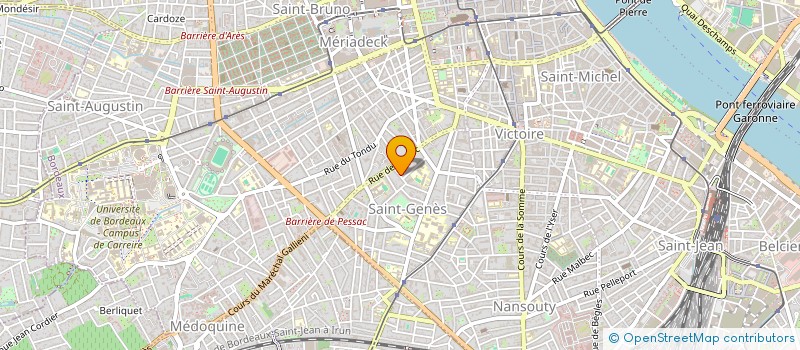 localisation de l'entreprise SAN AMBROGIO à BORDEAUX