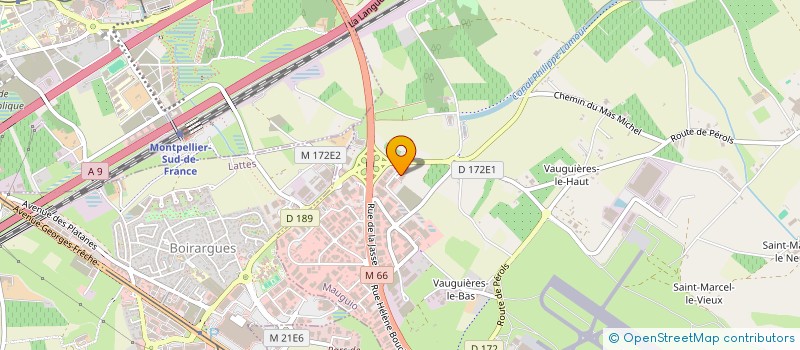 localisation de l'entreprise SAN ANDRES à MONTPELLIER