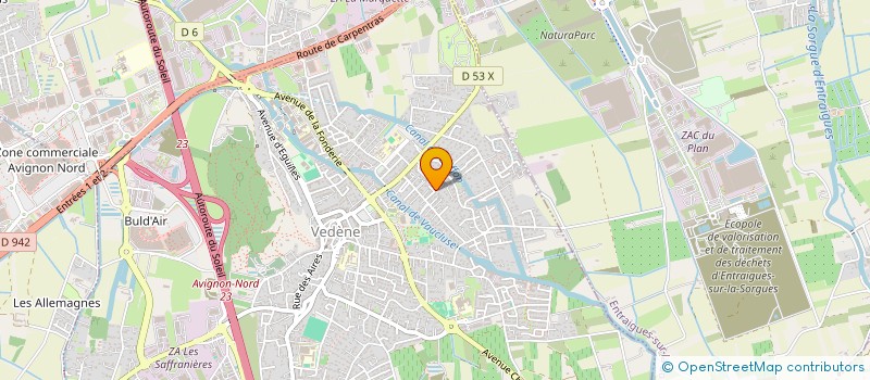 localisation de l'entreprise SAN ANTONIO  VEDENE