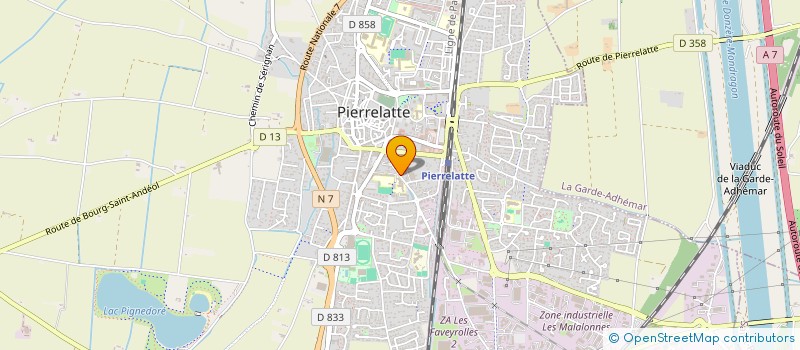 localisation de l'entreprise SAN ANTONIO à PIERRELATTE