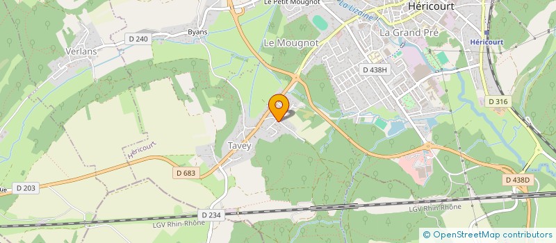 localisation de l'entreprise SAN BAO DO IN ET RELAXATION  ECHENANS-SOUS-MONT-VAUDOIS