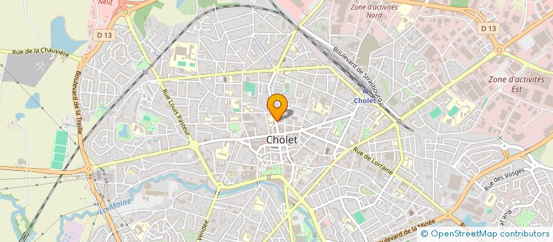 localisation de l'entreprise SAN BENEDETTO à CHOLET