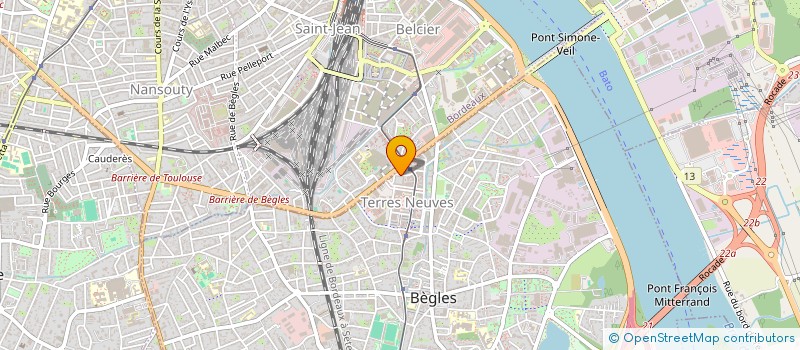 localisation de l'entreprise SAN CHRISTOLI à BEGLES