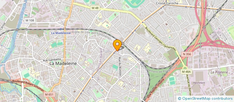localisation de l'entreprise SAN CIPRIANO à MARCQ-EN-BARŒUL