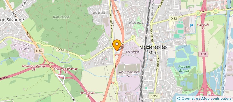 localisation de l'entreprise SAN CRISTOBAL  MAIZIERES-LES-METZ