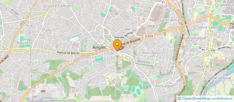 localisation de l'entreprise SAN DIEGO  ANGLET