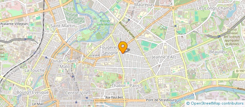 localisation de l'entreprise SAN DONATO  RENNES