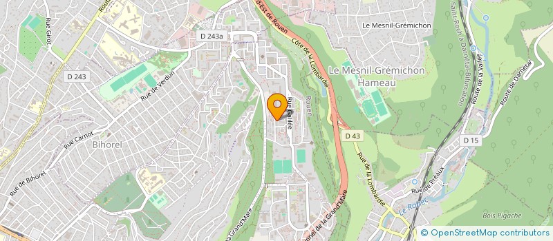 localisation de l'entreprise SAN ELEC à ROUEN