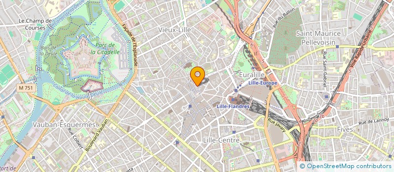 localisation de l'entreprise SAN'ENTREPRISE  LILLE