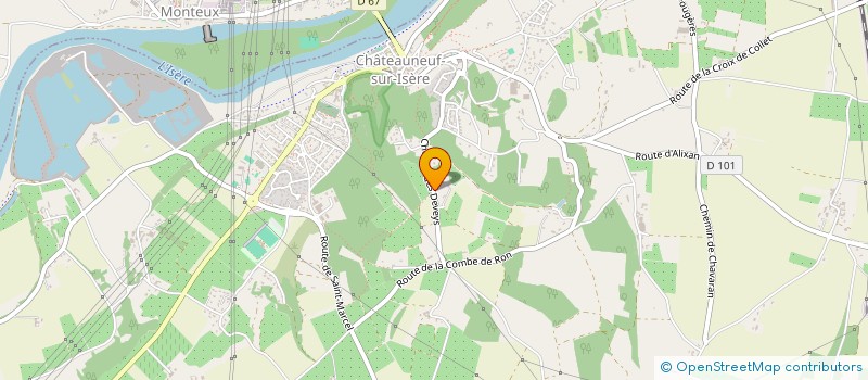 localisation de l'entreprise SAN FARCIO  CHATEAUNEUF-SUR-ISERE