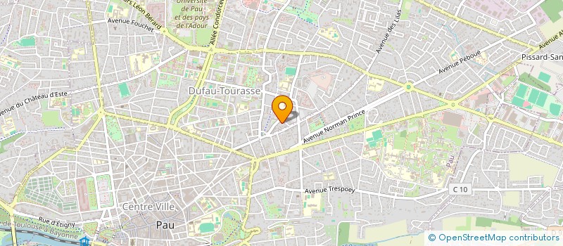 localisation de l'entreprise SAN FERMIN 64 à PAU