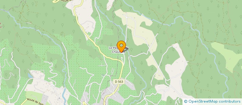 localisation de l'entreprise SAN FRANCISCO  TOURRETTES