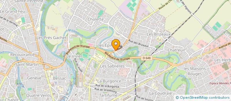 localisation de l'entreprise SAN FRANCISCO à NIORT
