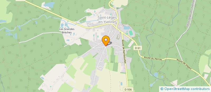 localisation de l'entreprise SAN GERONIMO ET FILS  SAINT-LEGER-EN-YVELINES