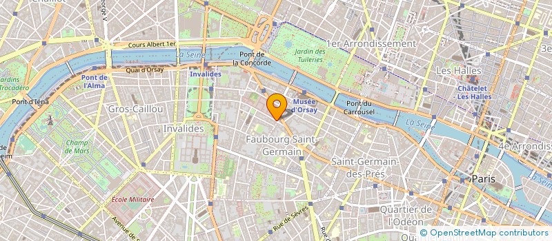 localisation de l'entreprise SAN GIORGIO 815 à PARIS