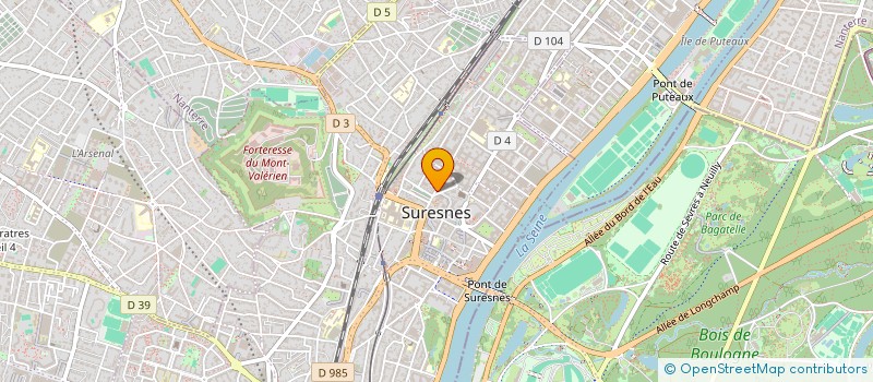 localisation de l'entreprise SAN GIORGIO à SURESNES