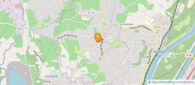 localisation de l'entreprise SAN GREGORIO PATRIMONIO  CHARLY