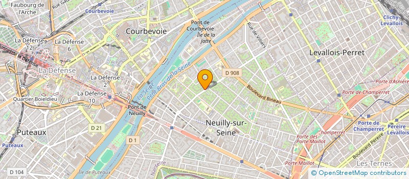 localisation de l'entreprise SAN GUILEONORA à NEUILLY-SUR-SEINE