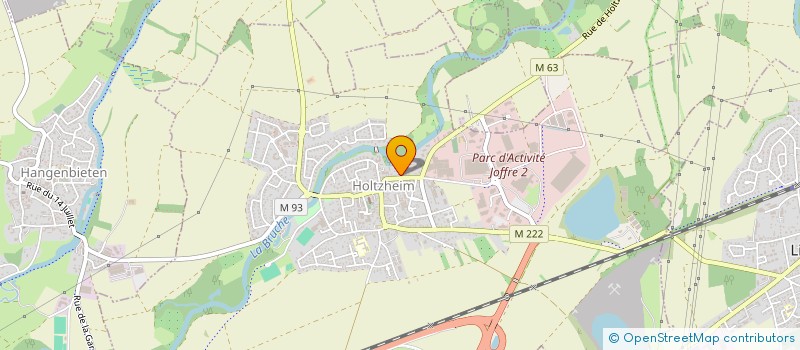 localisation de l'entreprise SAN'HOME  HOLTZHEIM