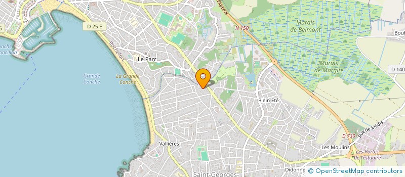 localisation de l'entreprise SAN-MAMIFLO  SAINT-GEORGES-DE-DIDONNE