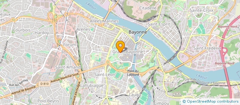localisation de l'entreprise SAN MARCO à BAYONNE