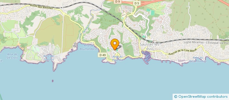 localisation de l'entreprise SAN MARCO à MARTIGUES