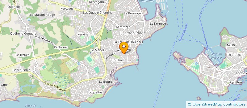 localisation de l'entreprise SAN MARCO  LARMOR-PLAGE