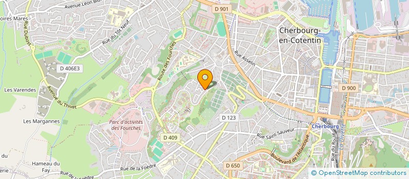 localisation de l'entreprise SAN MARCO H R  CHERBOURG-EN-COTENTIN