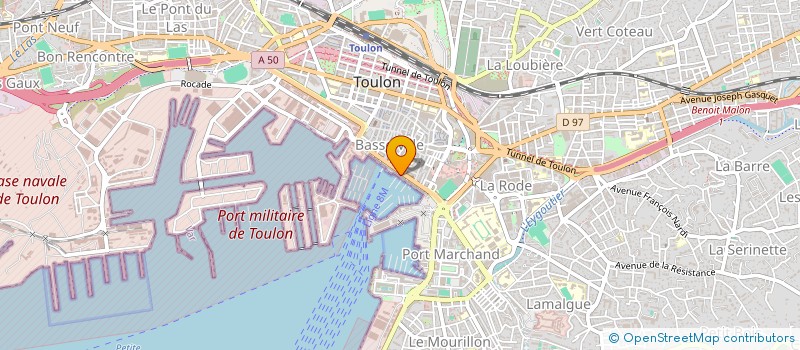 localisation de l'entreprise SAN MARIO  TOULON