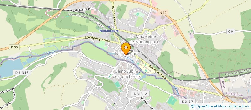 localisation de l'entreprise SAN MARTINO  NONANCOURT