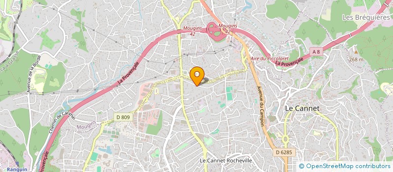 localisation de l'entreprise SAN MINIATO à LE CANNET