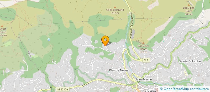 localisation de l'entreprise SAN ORONZO II  VENCE